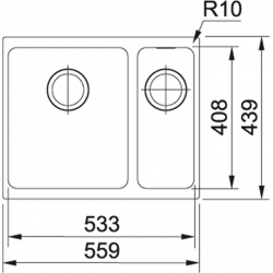 Zlewozmywak Franke Sirius SID 160 onyx 125.0331.037 PROMOCJA